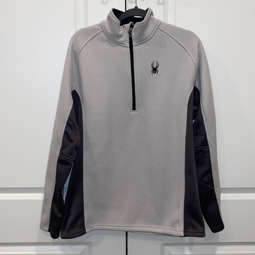 Spyder Gray and Black Men's Jacket